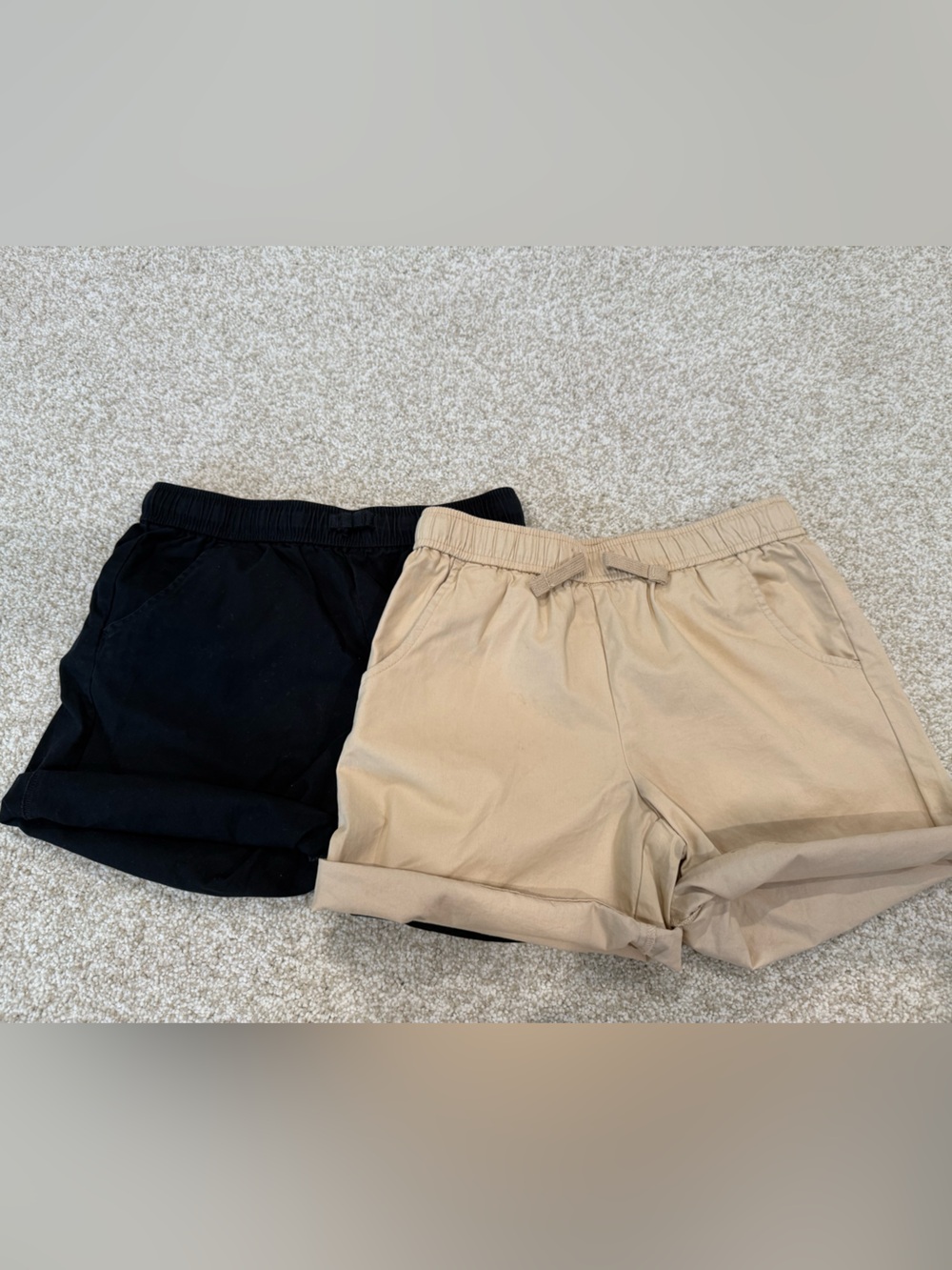 Back 2 School Bundle- 2 pairs of Cat & Jack Kids Elastic-Waist Shorts Set